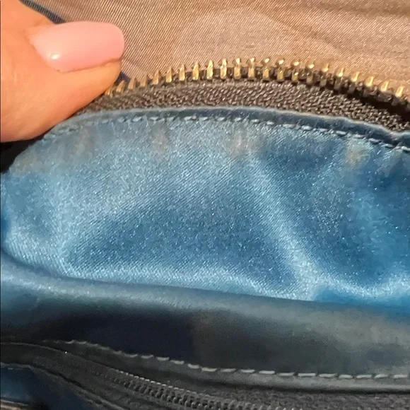 Coach Madison Quilted Chevron Nylon Sophia Satchel - F18634 - Picture 14 of 16